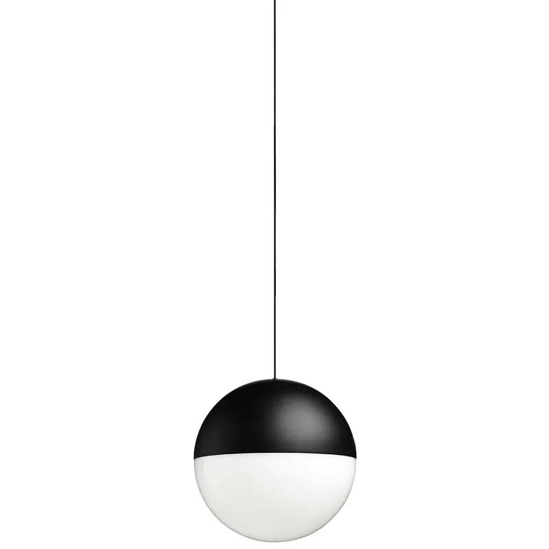 Beställ idag String Light Sphere Pendel 12M Dimbar Med Casambi, Svart