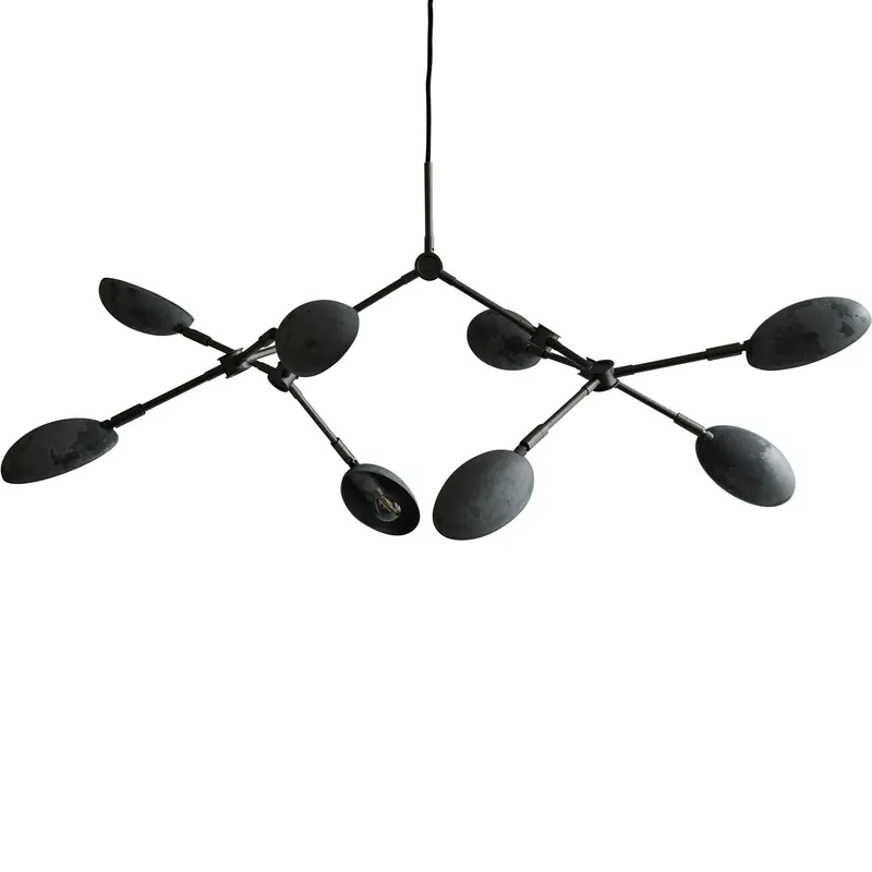 Köp nu Drop Mini Ljuskrona, Oxidized
