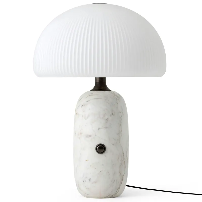 592 Sculpture Bordslampa Ø36 cm, Vit Endast idag