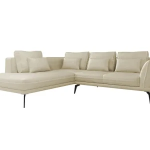 Graystone 4-sits Hörnbäddsoffa Beige/Light beige - Möbler Rabatt