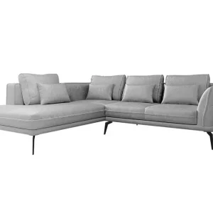 Graystone 4-sits Hörnbäddsoffa Ljusgrå - Möbler Lägg i varukorgen