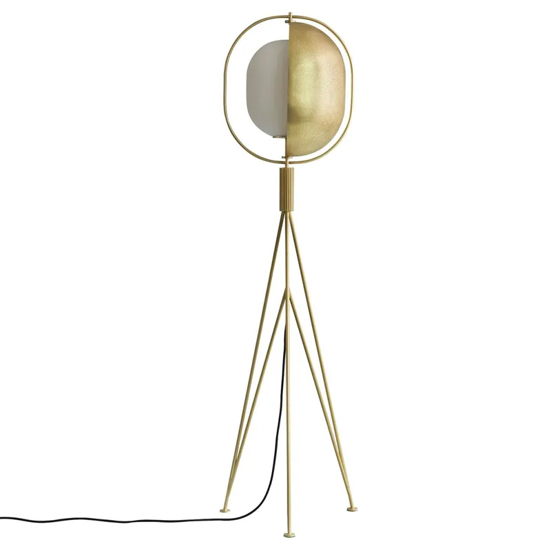 Pearl Golvlampa, Mässing Populärt val