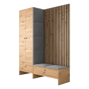 risnedsättning Dunvegan Highboard Grey - Förvaring