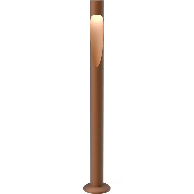 Snabb leverans Flindt Garden Pollare Lång Corten Fotplatta Utan Adapter, 2700K