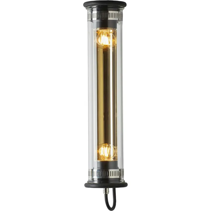 In The Tube 100-500 Vägglampa, Svart / Guldreflektor / Utan Nät Begränsat erbjudande