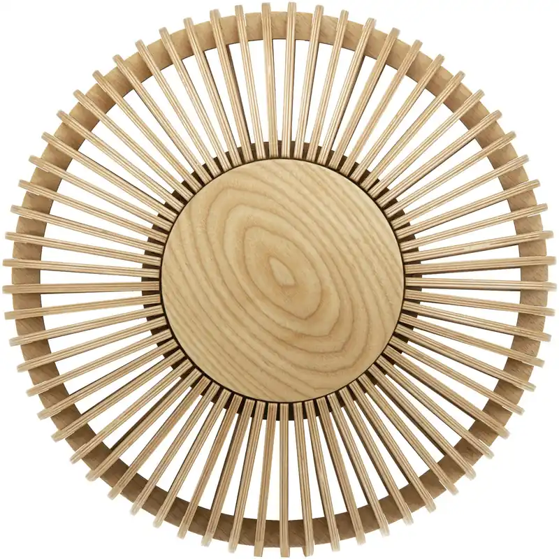 Clava Up Wood Vägglampa Ek, Medium Extra rabatt
