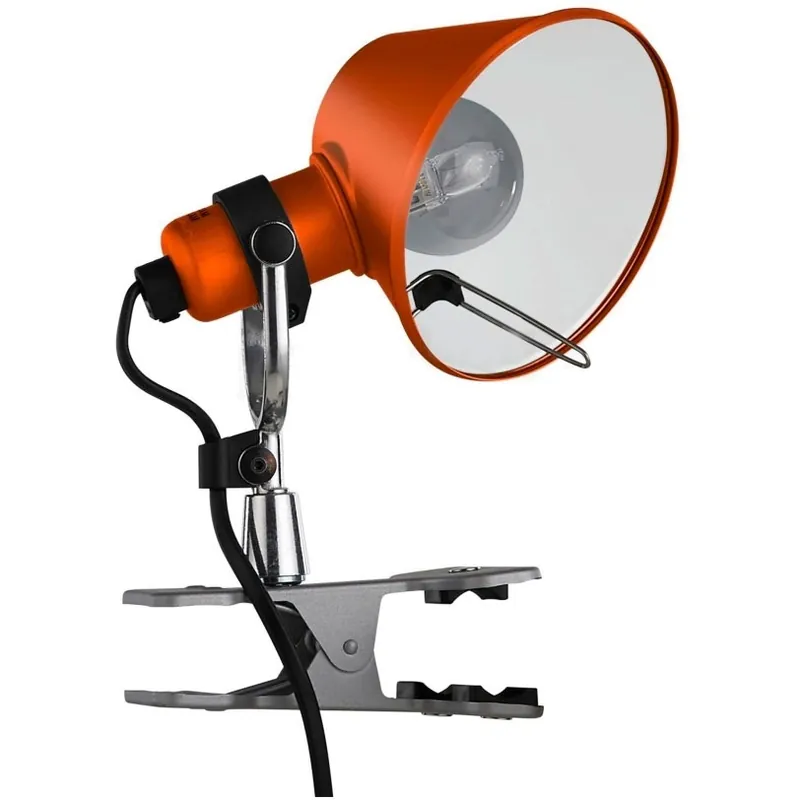 Köp nu Tolomeo Micro Pinza Klämlampa, Orange