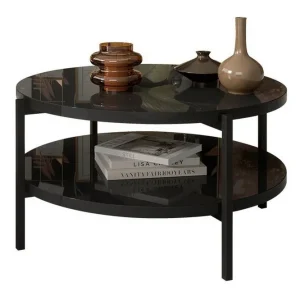 Snabb frakt Staffin Soffbord Black - Möbler