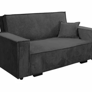 Snabb leverans Denegal 2-sits Bäddsoffa Dark grey - Möbler