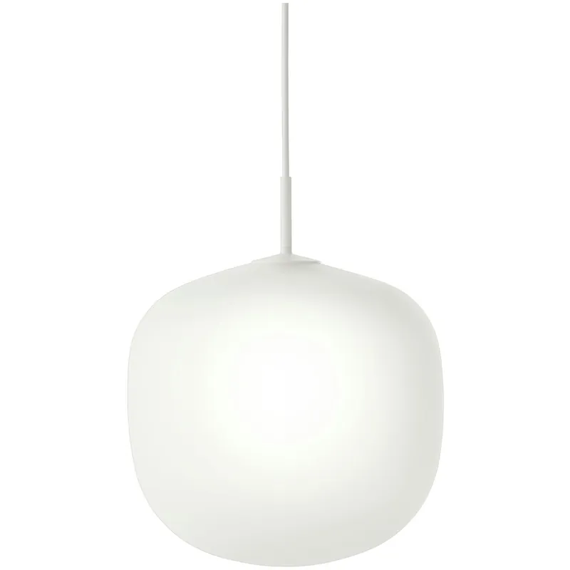 Rime Pendel Ø37 cm, Vit risnedsättning