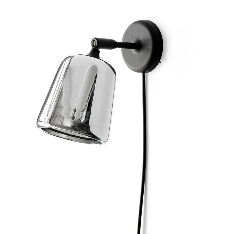 Begränsat erbjudande Material Vägglampa, The New Edition, Rostfritt Stål