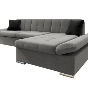 Kintore 3-sits Hörnsoffa Dark grey - Möbler Erbjudandepris