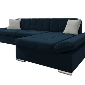 Kintore 3-sits Hörnsoffa Dark blue - Möbler Premium