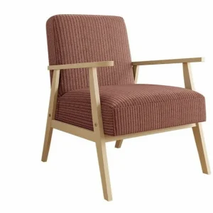 Knocklong Fåtölj Pink/Brown - Möbler Sista chansen