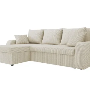 risnedsättning Kintore 3-sits Hörnbäddsoffa Beige/Light beige - Möbler