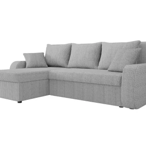 Kintore 3-sits Hörnbäddsoffa Ljusgrå - Möbler Snabb frakt