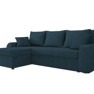Populärt val Kintore 3-sits Hörnbäddsoffa Dark blue - Möbler