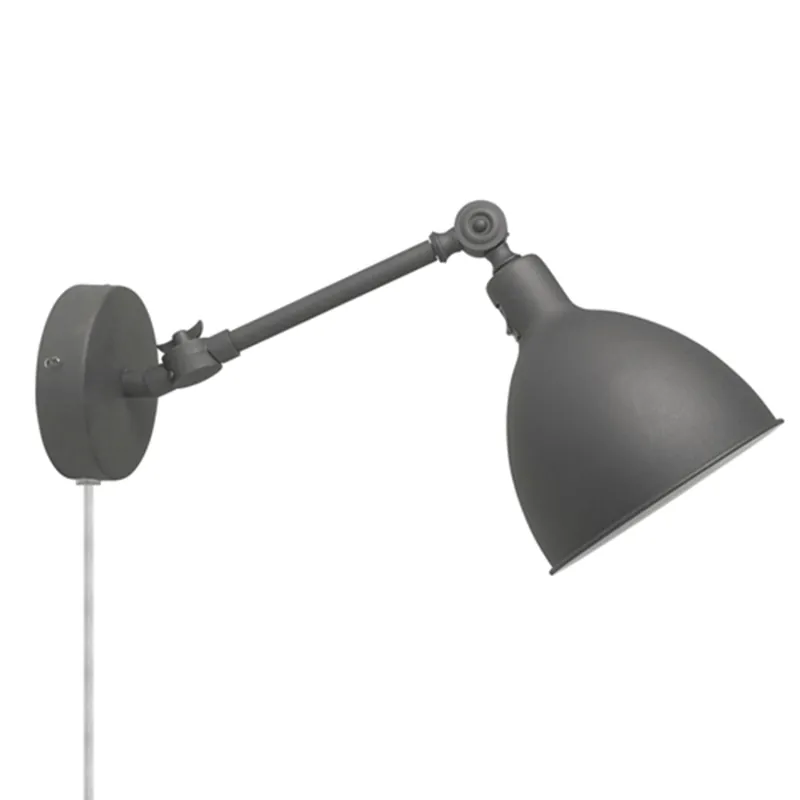 Billigare Bazar Mini Vägglampa, Grå