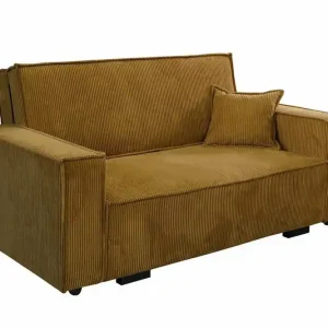 Denegal 2-sits Bäddsoffa Dark yellow - Möbler Extra rabatt