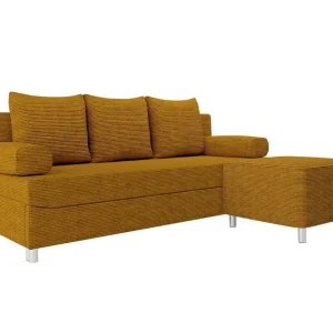 Kintore 2-sits Bäddsoffa Dark yellow - Möbler Begränsad tid