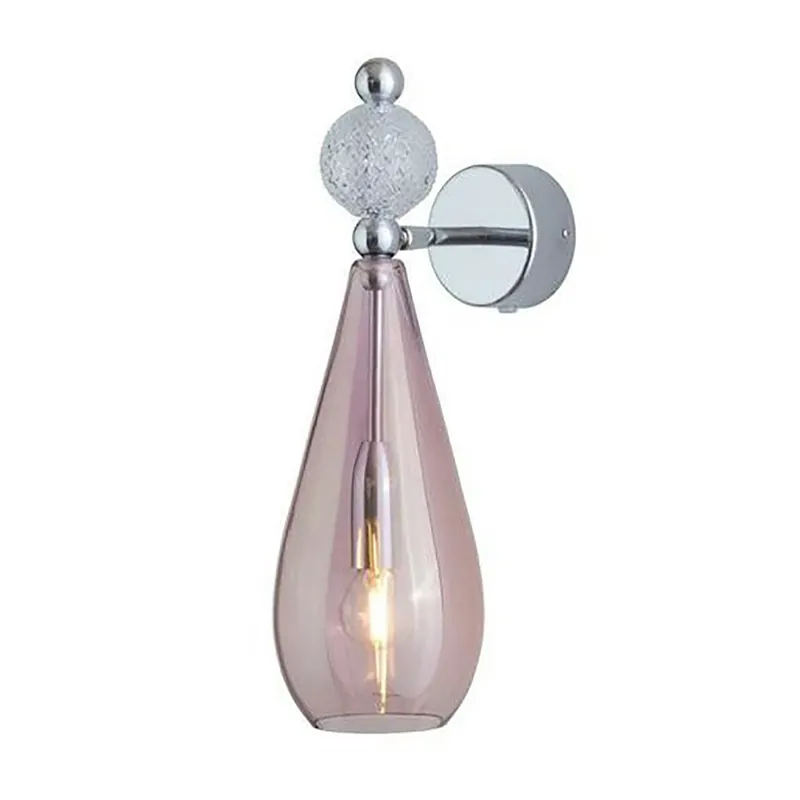 Smykke Vägglampa, Obsidian / Crystal Check Ball / Shiny Silver Endast idag