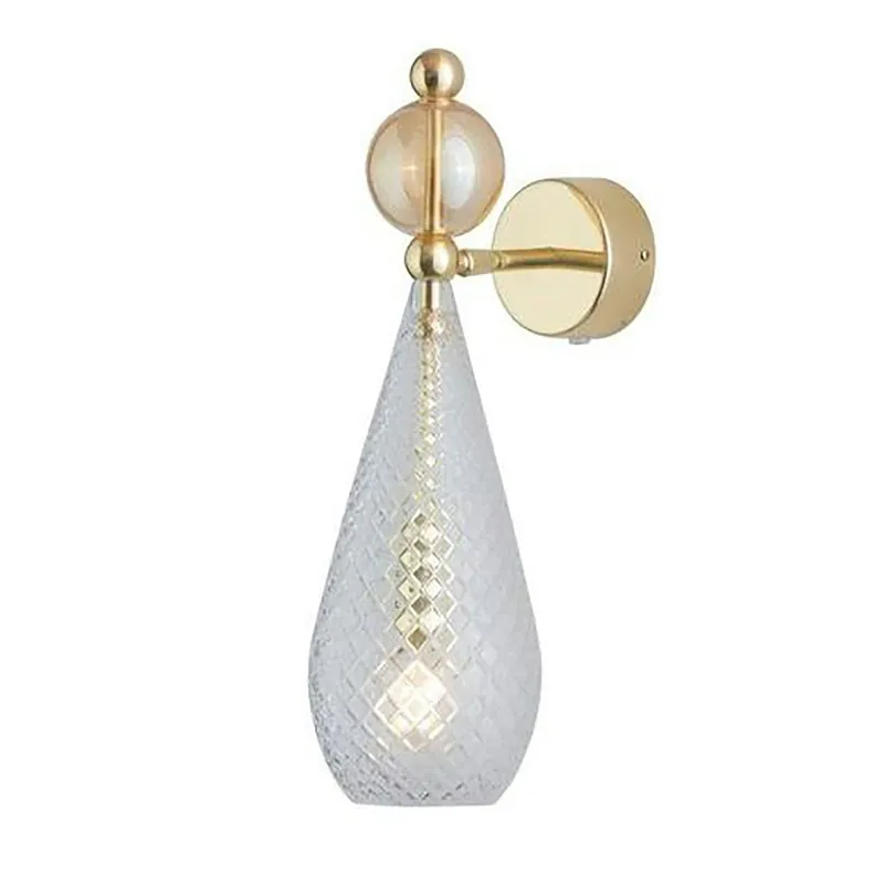 Endast idag Smykke Vägglampa, Crystal Check / Golden Smoke Ball / Shiny Gold