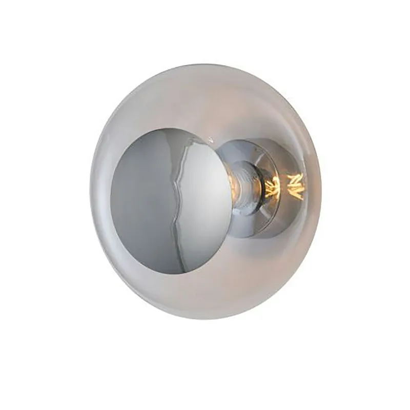 Horizon Vägg/Taklampa 29 cm, Clear/Silver Fynd