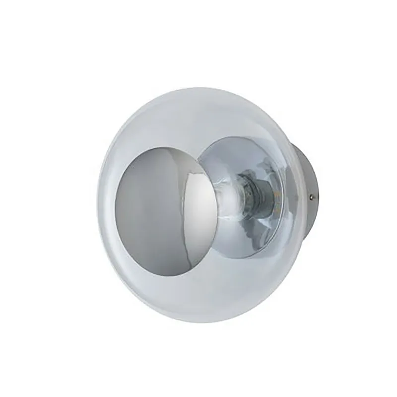 Rea Horizon Vägg/Taklampa 21 cm, Clear W Silver