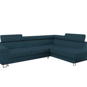 Populär Kintore 3-sits Hörnbäddsoffa Dark blue - Möbler