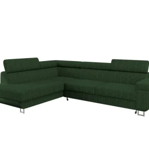 Snabb frakt Kintore 3-sits Hörnbäddsoffa Dark green - Möbler