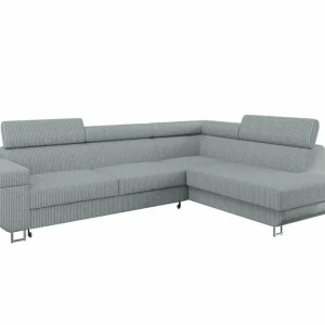 Lågt pris Kintore 3-sits Hörnbäddsoffa Light grey/Dark grey - Möbler