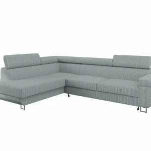 Kintore 3-sits Hörnbäddsoffa Ljusgrå - Möbler Rabatter