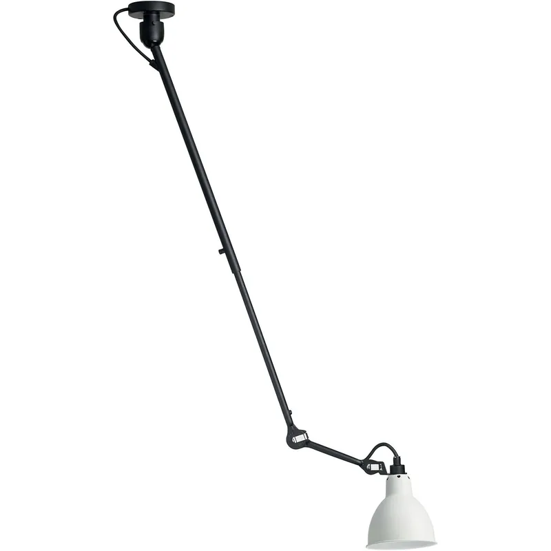 Lampe Gras N°302 Taklampa, Svart / Vit Lägg i varukorgen