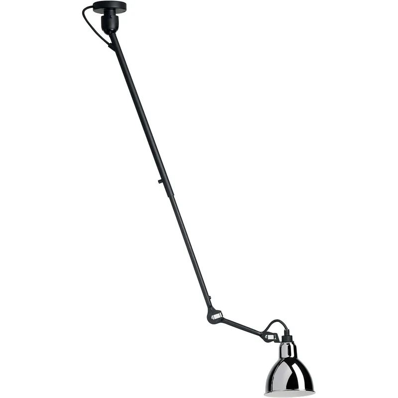 La Lampe Gras N°302 Taklampa, Svart / Krom Fynd
