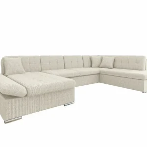 Zumar 4-sits Hörnbäddsoffa Beige/Light beige - Möbler Snabb frakt