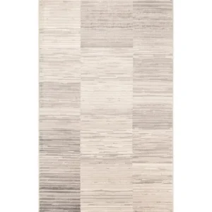 Trygg betalning Kherul Gångmatta 80x300 Rektangulär Grå/Beige/Brun - Textilier & mattor