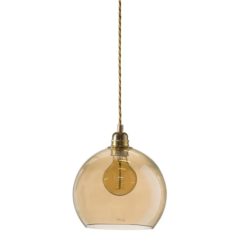 Rowan Pendel Ø22 cm, Golden Smoke risnedsättning