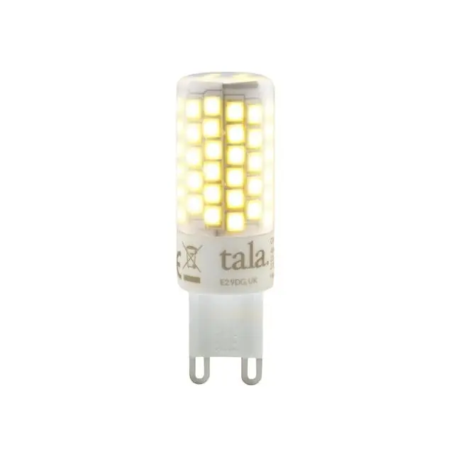 G9 3.6W LED 2700K CRI97 Frostad Säker betalning