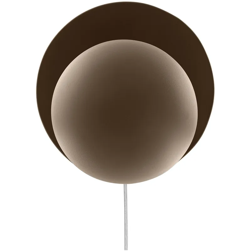 Endast denna vecka Orbit Vägglampa, Mocha