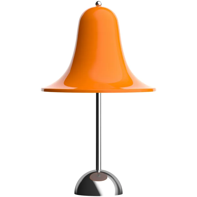 Begränsad tid Pantop Bordslampa Portabel Ø18, Krom / Vivid Orange