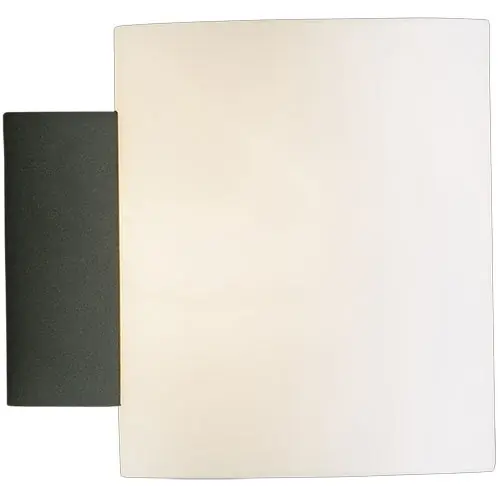 Fynd Evoke Vägglampa 120 mm, Antracit / Opalglas