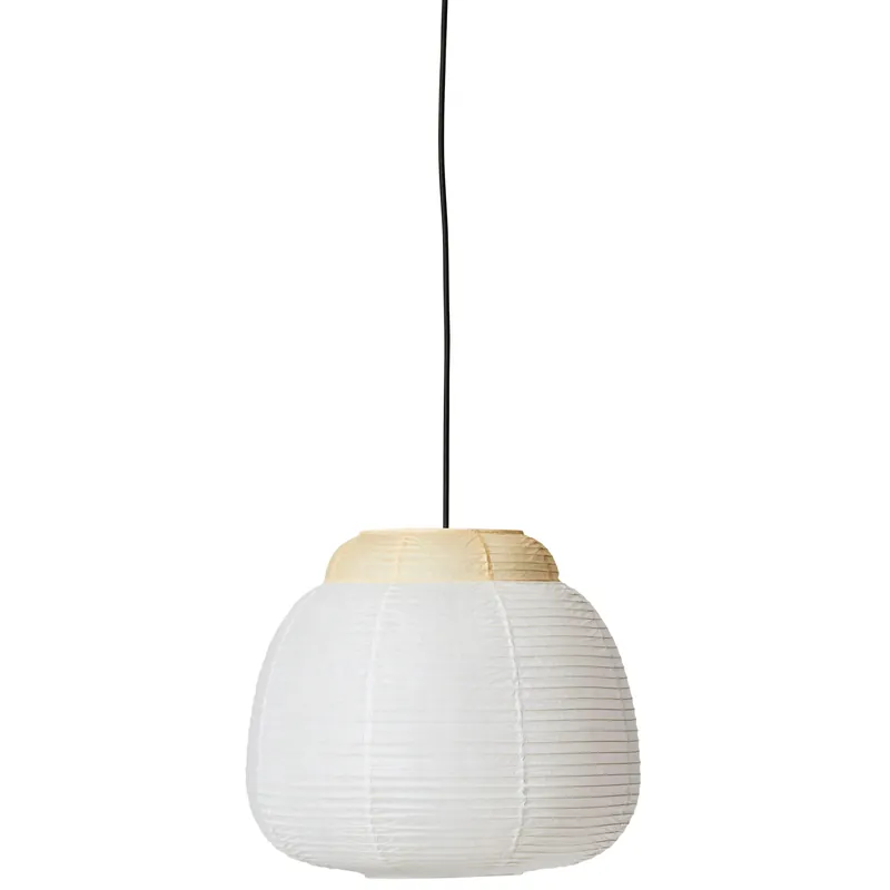 Populärt val Papier Single Pendel Ø40 cm, Soft Yellow