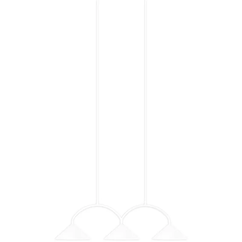 Billig Curve 3 Pendel, Vit