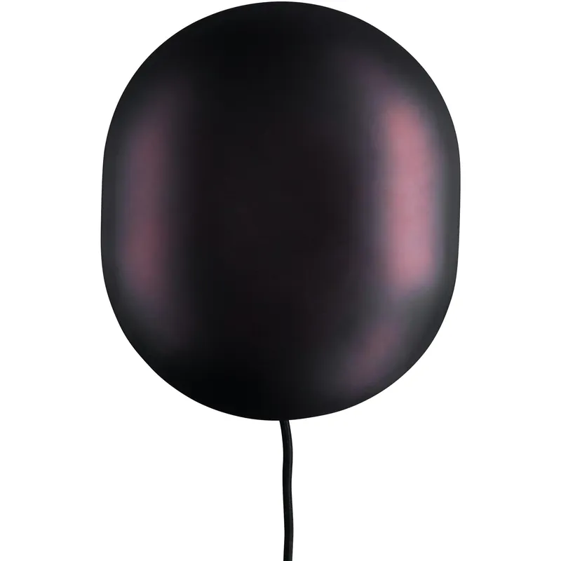 Clam Vägglampa, Burned Black Extra rabatt