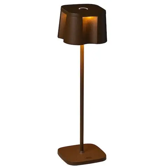 Rabatter Nice Bordslampa Portabel, Rost
