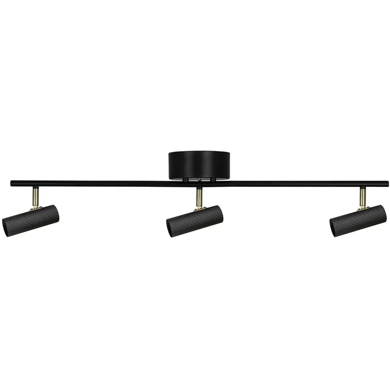 Begränsat antal Hubble 3 Long Taklampa, Svart
