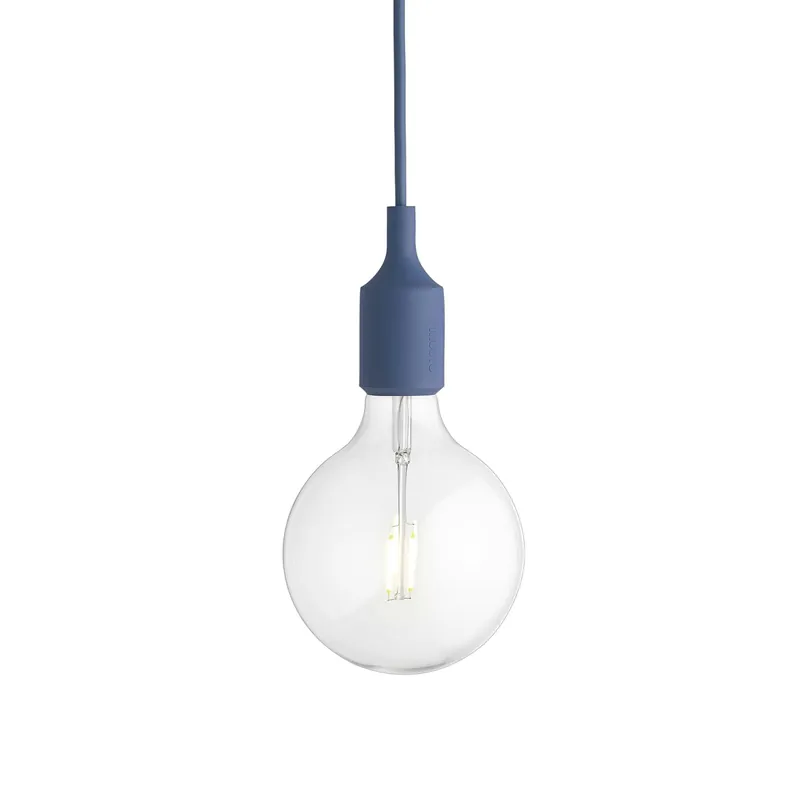 E27 Pendel, Pale Blue Erbjudandepris