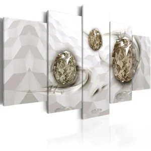 Tavla Immersed Gold 100x50 - Inredning & dekor Erbjudandepris