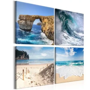 Tavla The Beauty Of The Ocean 40x40 - Inredning & dekor Erbjudande