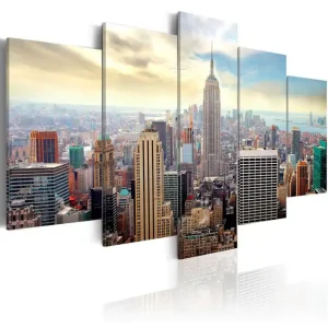 Tavla Morning In New York City 100x50 - Inredning & dekor Sänkt pris